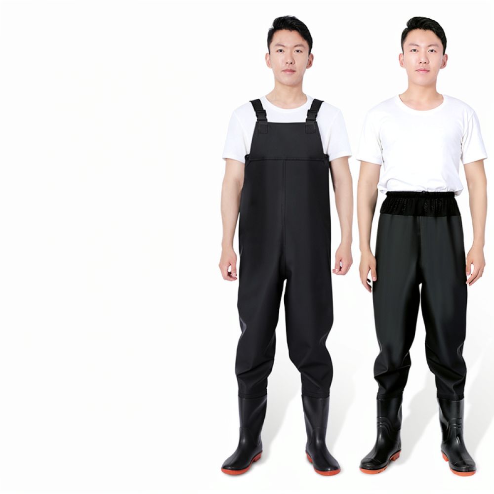 Heavy Duty PVC Wading Pants Wi - Fishing Pants Waterproof 评论和价格
