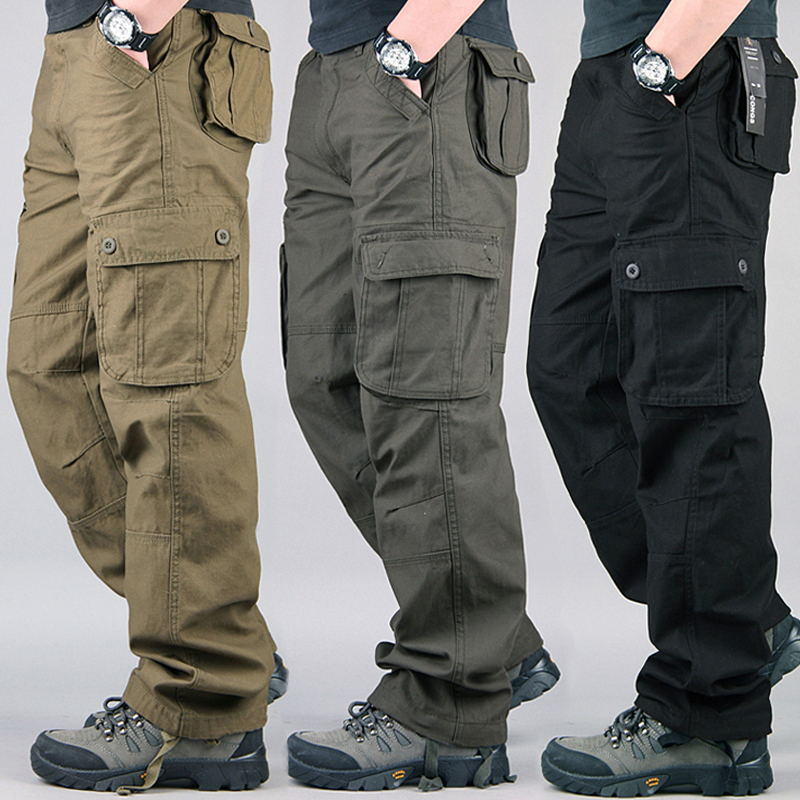 Tactical Cargo Pants Men Cotto - Fishing Pants Waterproof 评论和价格